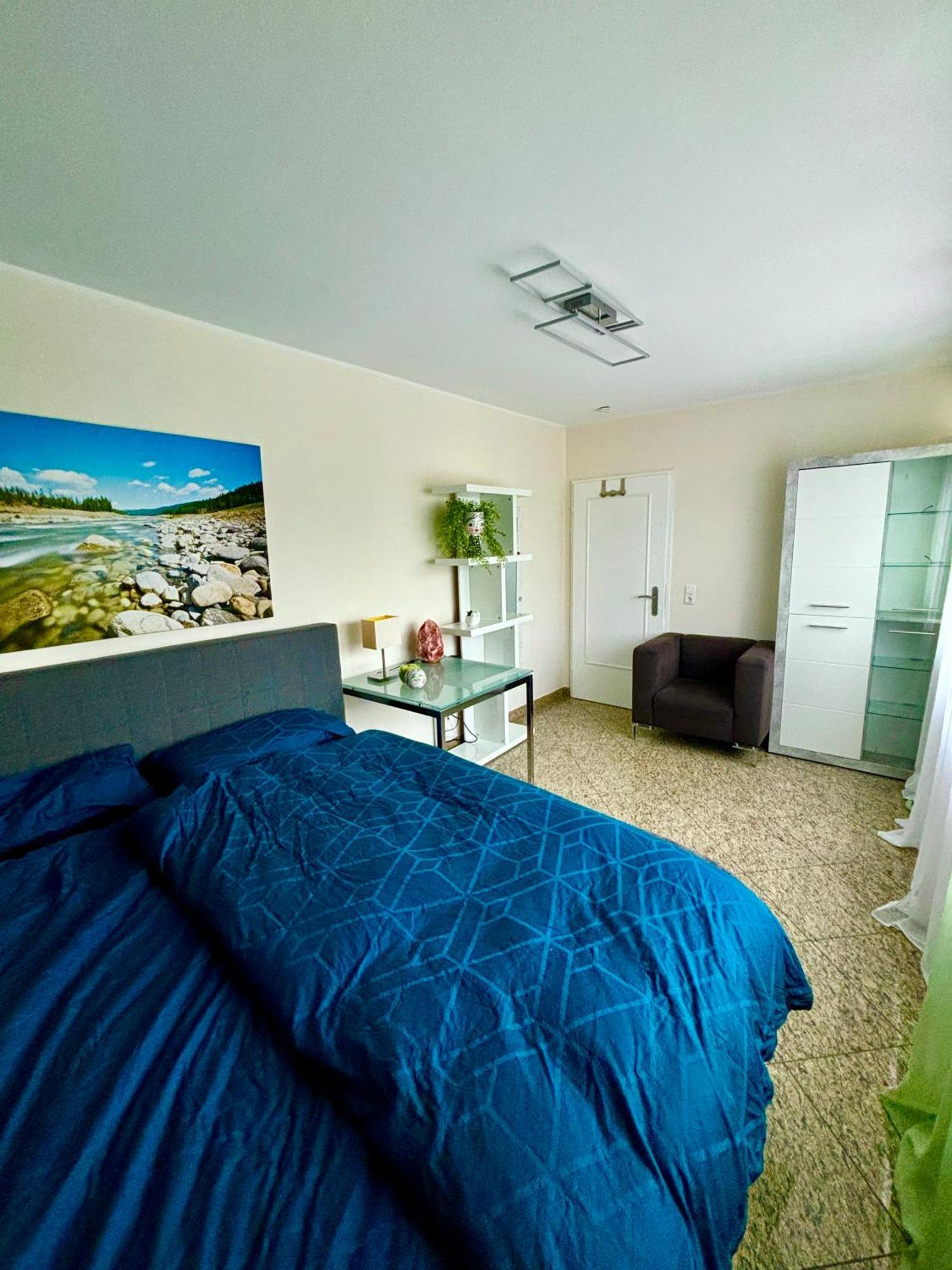 Wolkenzimmer Mit 140 Cm Bett Im Erdgeschoss Seligenstadt Extérieur photo