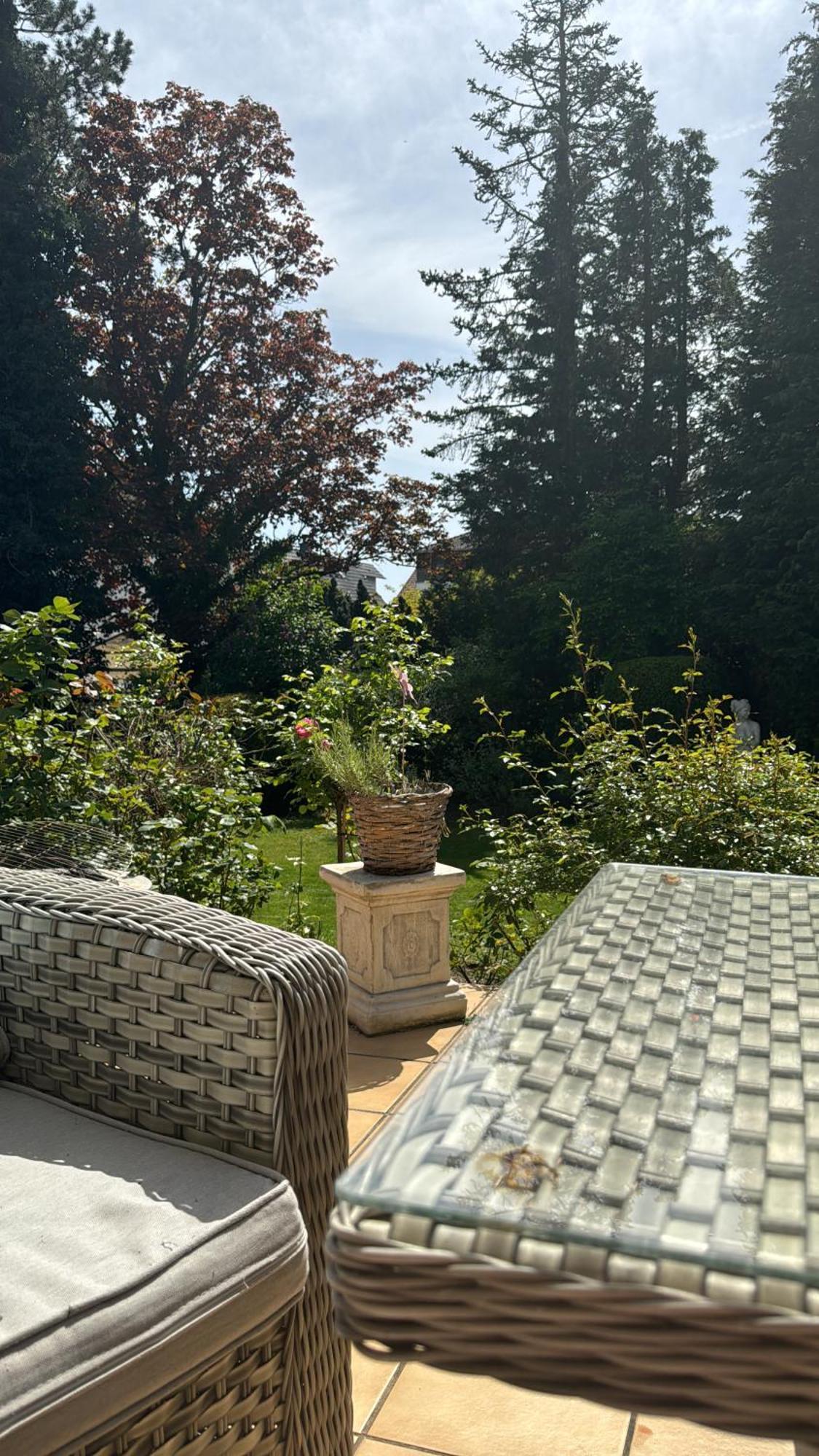 Wolkenzimmer Mit 140 Cm Bett Im Erdgeschoss Seligenstadt Extérieur photo